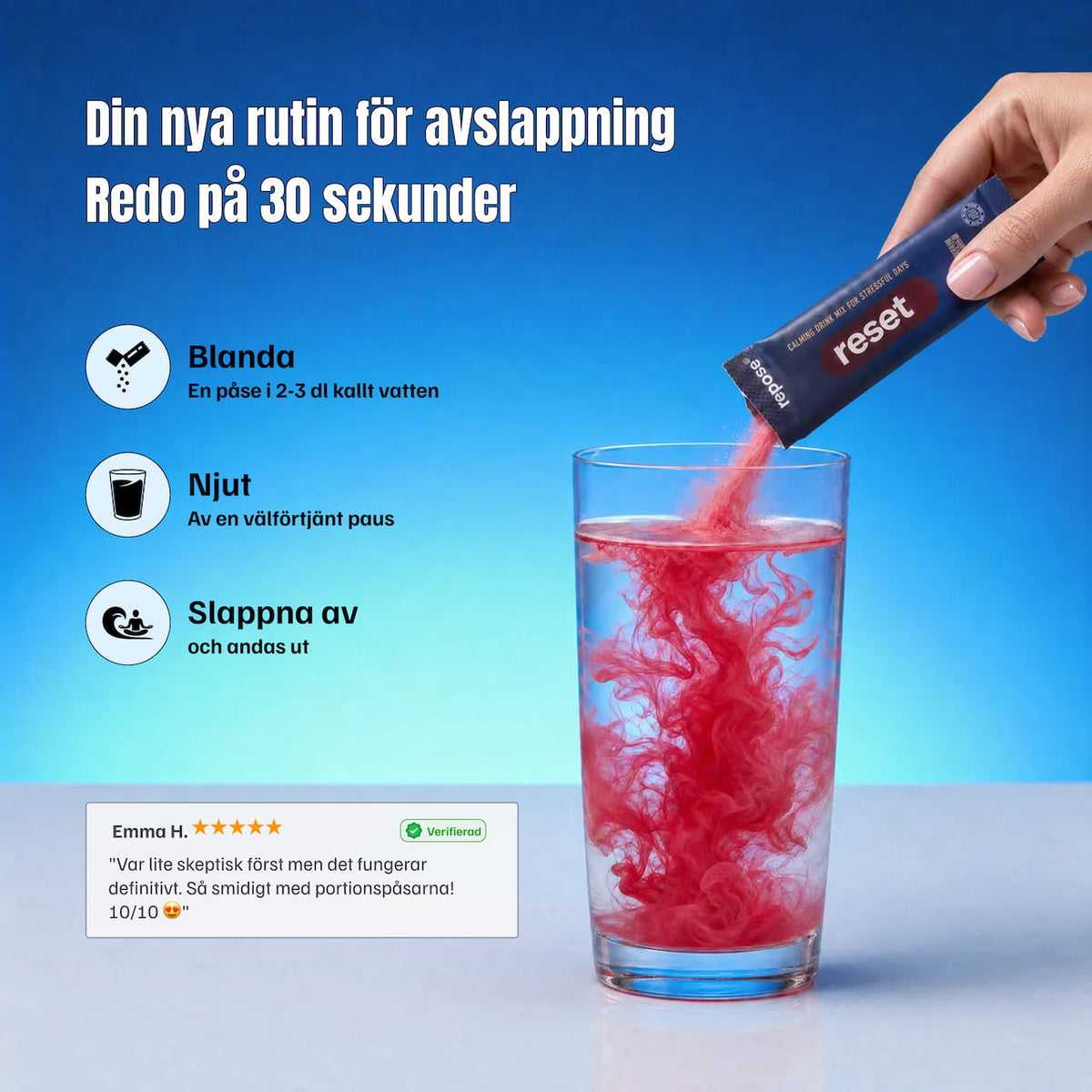 Reset | Lugnande funktionsdryck