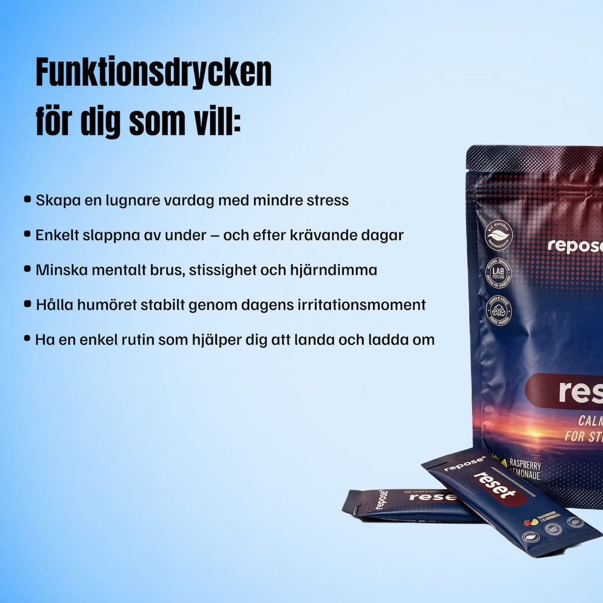 Reset | Lugnande funktionsdryck
