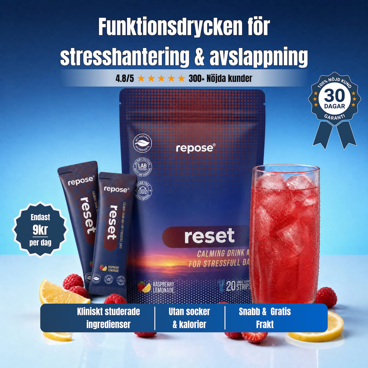 Reset | Lugnande funktionsdryck